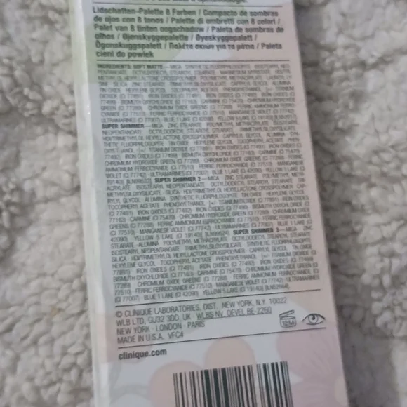 Clinique All About Shadow Palette - Soft Pastels "PINK HONEY AFFAIR" - Picture 3 of 4